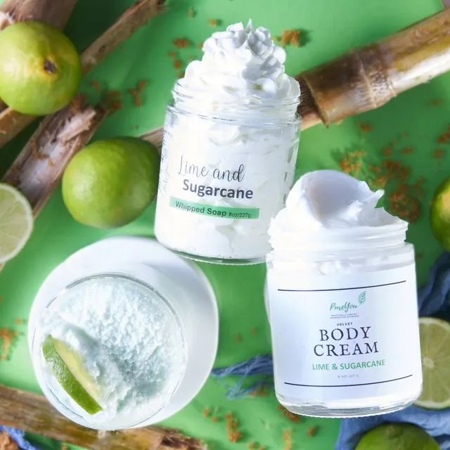 Lime & Sugar Cane Velvet Body Cream