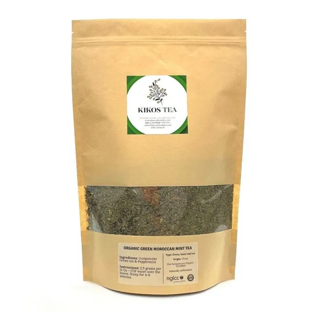 Organic Green Moroccan Mint Tea - 1 lb