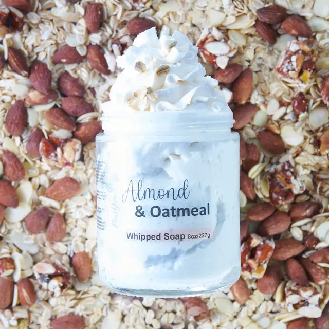 Almond & Oatmeal Whipped Soap
