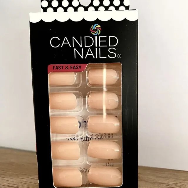 Creamsicle Press On Nails
