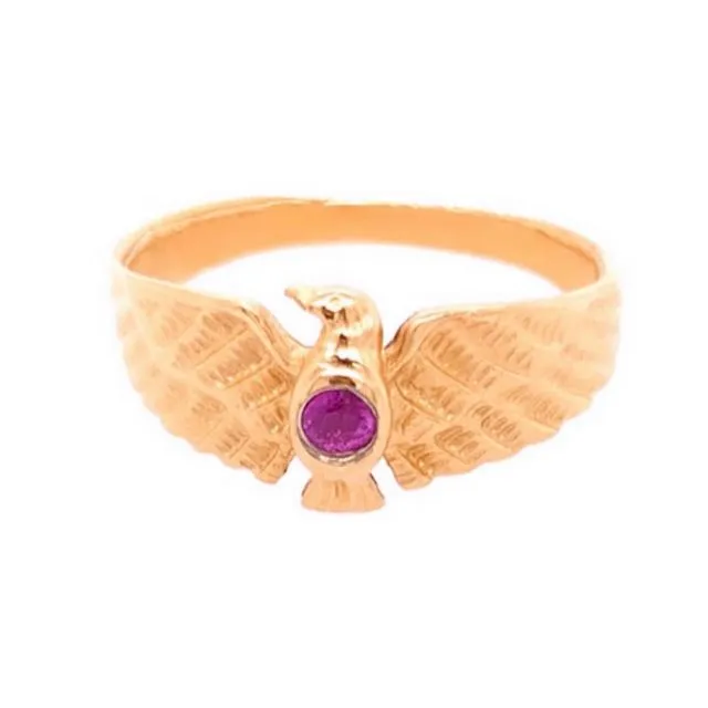 Ring »Eagle« - 18k Gold w/ or Without Stone