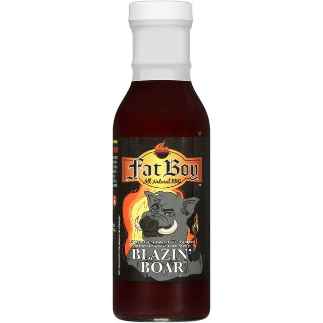 Blazin’ Boar Gluten Free Natural BBQ Sauce 12 oz
