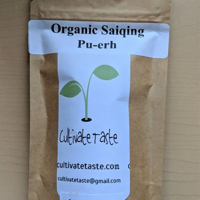 Organic Saiqing Pu-erh - 1 ounce