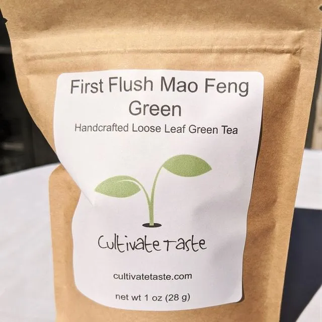 First Flush Mao Feng Green Tea - 1 ounce