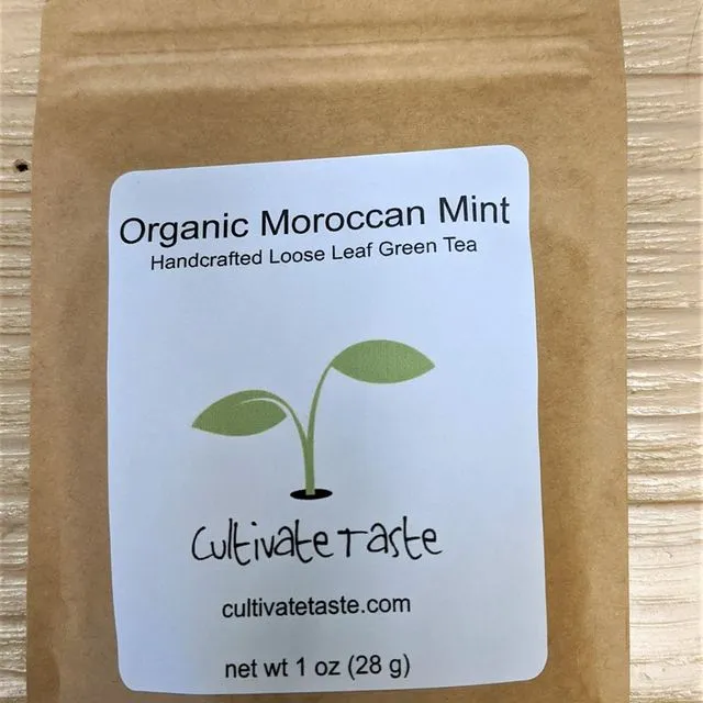 Organic Moroccan Mint - 1 ounce