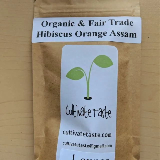 Organic Hibiscus Orange Assam - 1 ounce