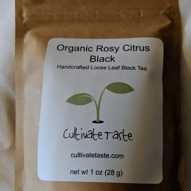Organic Rosy Citrus Black - 1 ounce
