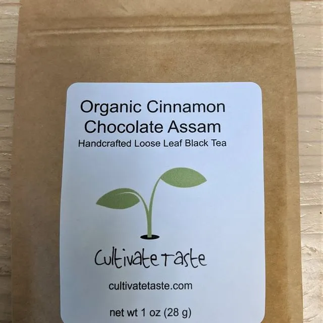 Organic Cinnamon Chocolate Assam - 1 ounce