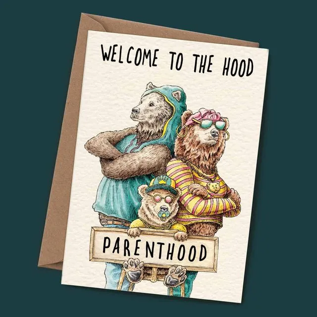 Parenthood Card - New Baby Card - New Parents Card