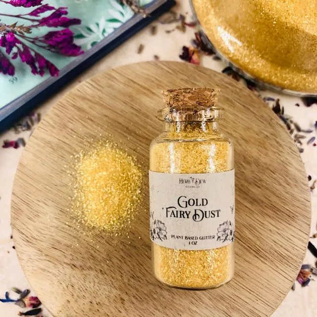 Gold Fairy Dust ::: 100% Plant-based Glitter