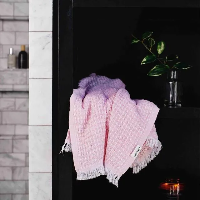 The Monroe Towel - Powder Pink