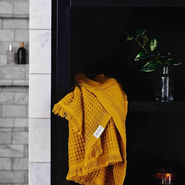 The Bonnie & Clyde Towel - Mustard