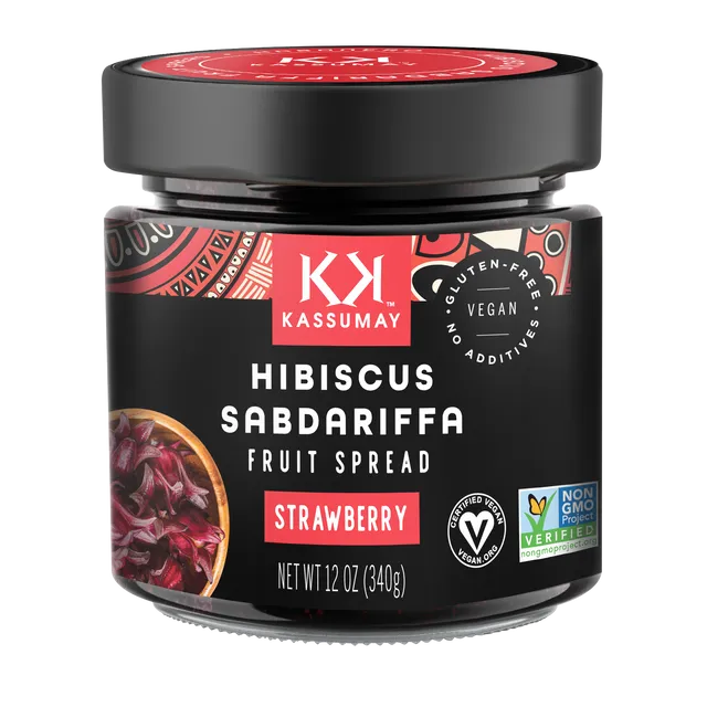 HIBISCUS SABDARIFF & STRAWBERRY FRUIT SPREAD