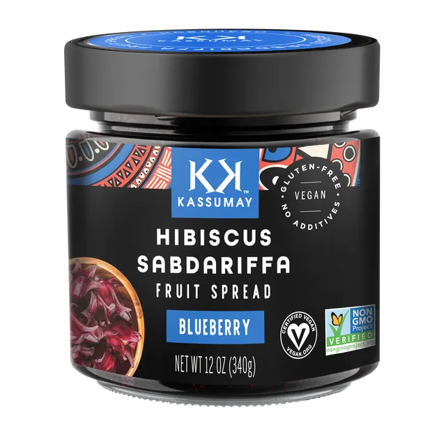HIBISCUS SABDARIFF & BLUEBERRY FRUIT SPREAD
