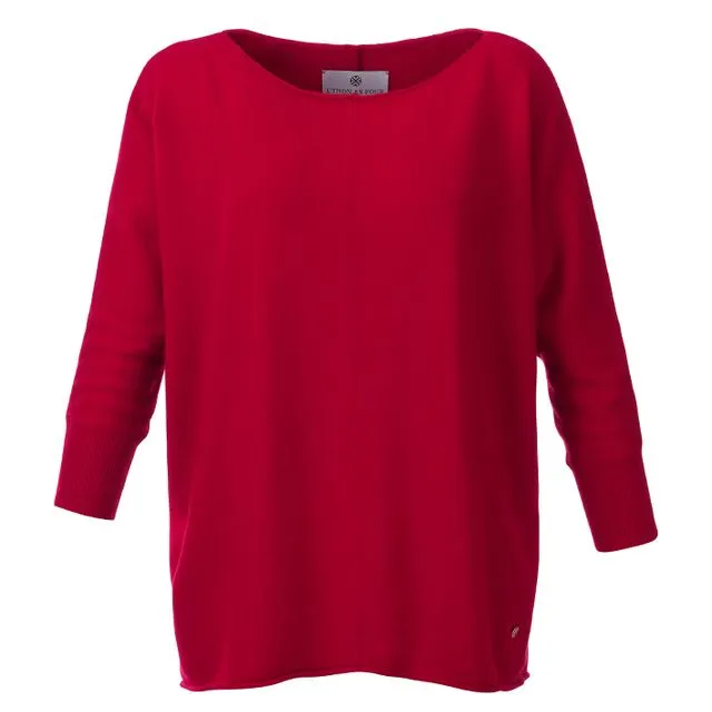 Cashmere Pullover Red (Size S)