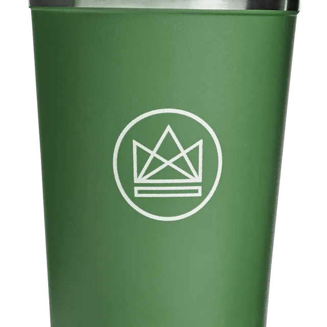 Neon Kactus Reusable Insulated Coffee Cup - Happy Camper 12oz