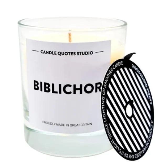 Luxury Book Lovers Inspired Scented Library Literary Candle