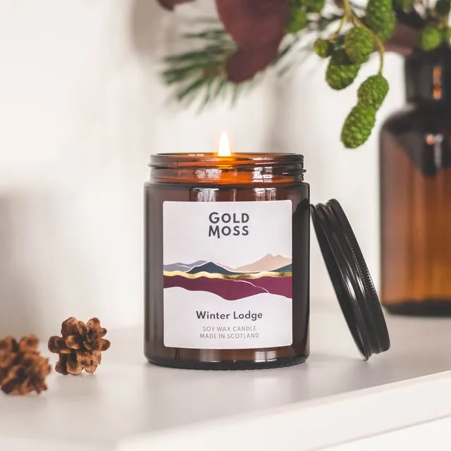 Winter Lodge | Soy Wax Candle | 40 Hours
