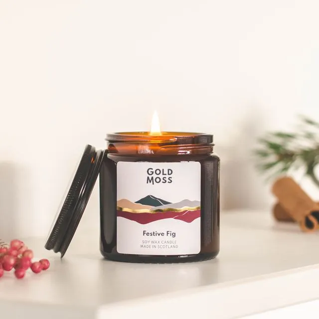 Festive Fig | Soy Wax Candle | 25 Hours