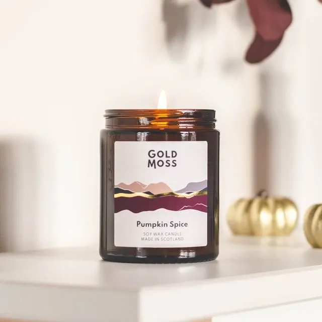 Pumpkin Spice | Soy Wax Candle | 40 Hours