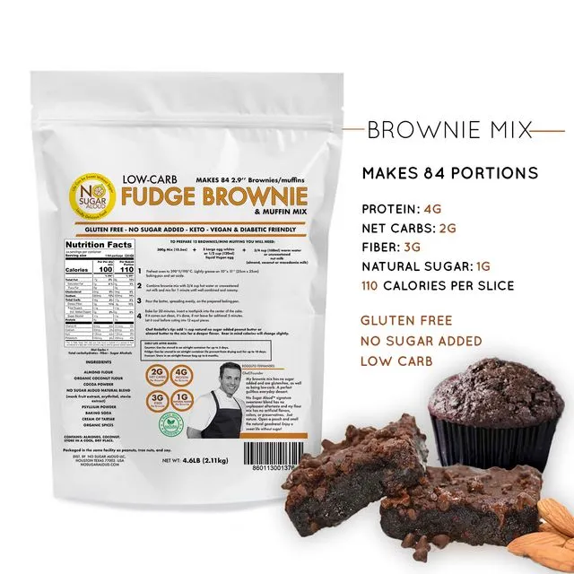 BULK - Low-Carb Fudge Brownie Mix