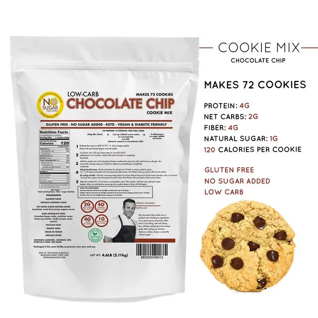 BULK - Low Carb Chocolate Chip Cookie Mix