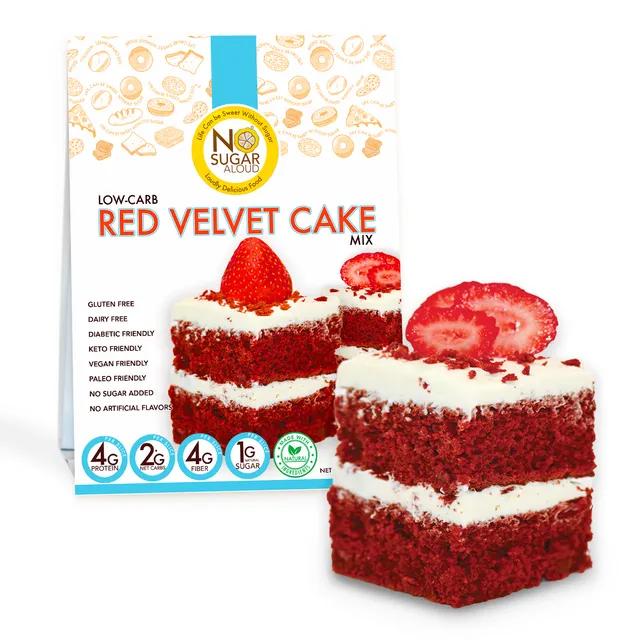 Low-Carb Red Velvet Cake Mix