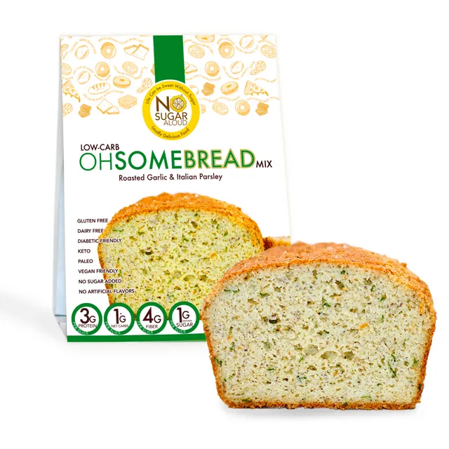 Low-Carb OhSome Bread - Roasted Garlic Mix