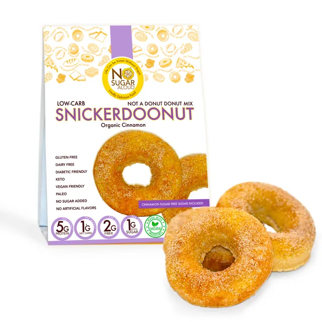 Low-Carb Snickerdoonut Donut Mix