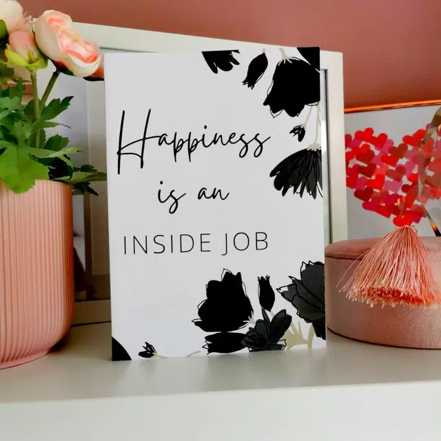 "Happiness is an Inside Job" Health Planner