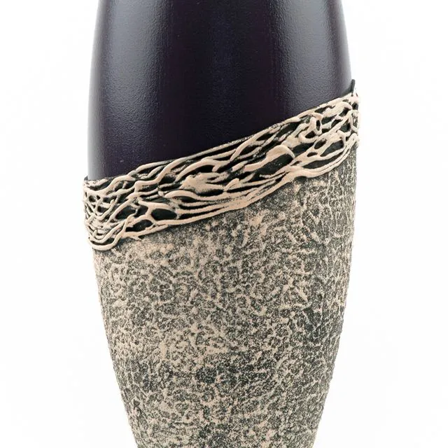 Glass table vase 7518/300/sh039