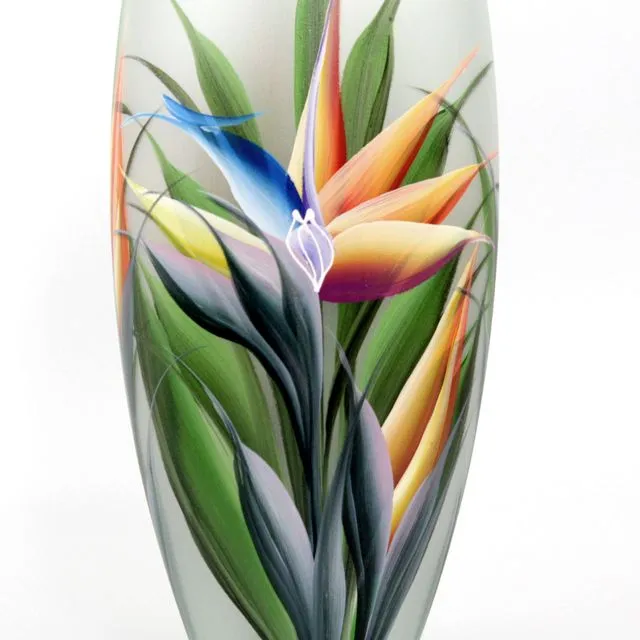 Glass table vase 7518/300/sh119