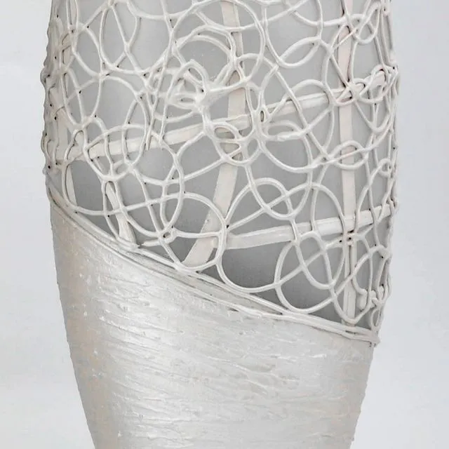 Glass table vase 7518/300/sh125