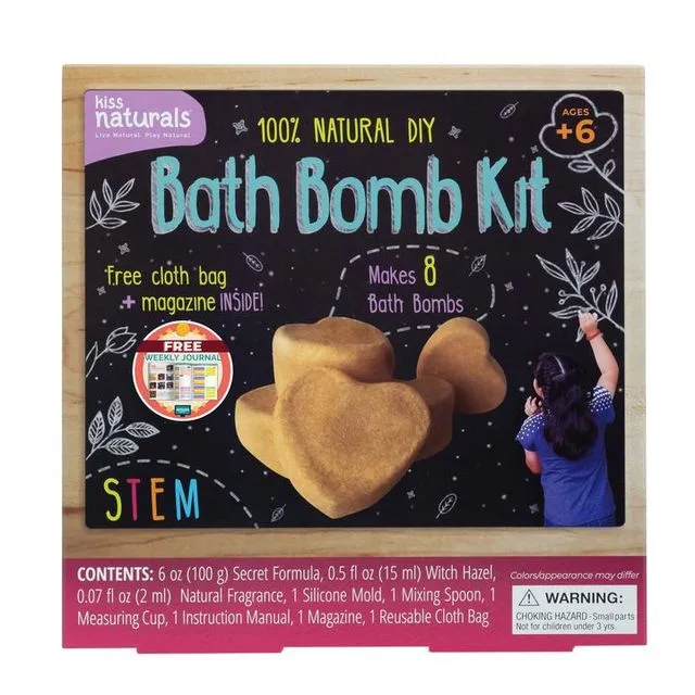 Kiss Naturals DIY Bath Bomb Kit