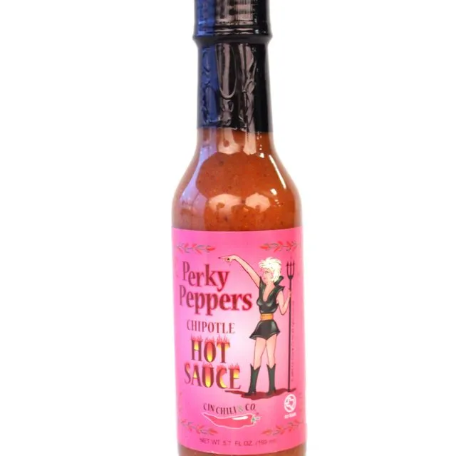 PERKY PEPPERS CHIPOTLE HOT SAUCE