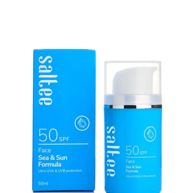 Saltee SPF 50, Face Sea & Sun Formula