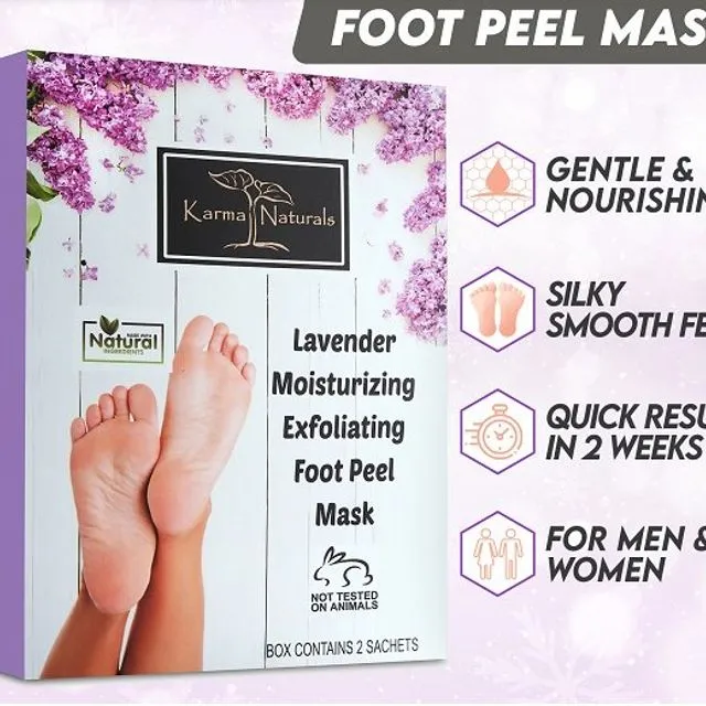 Karma Lavender Foot Peel Mask