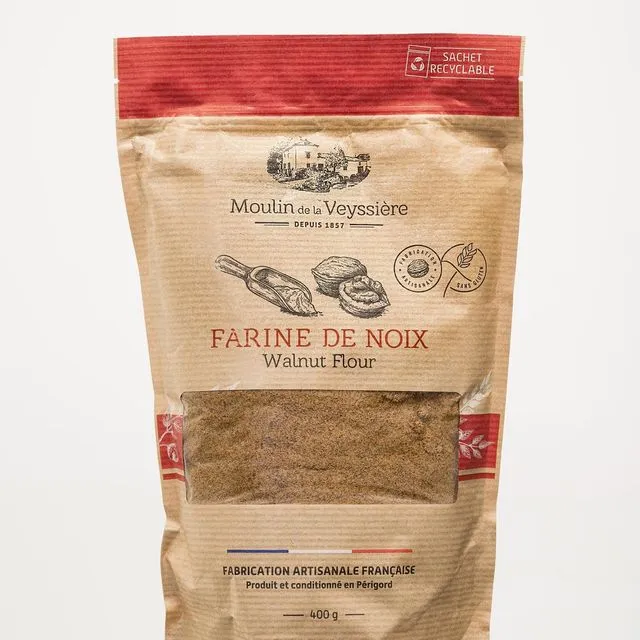 Walnut flour - 400 g - (pack of 10)