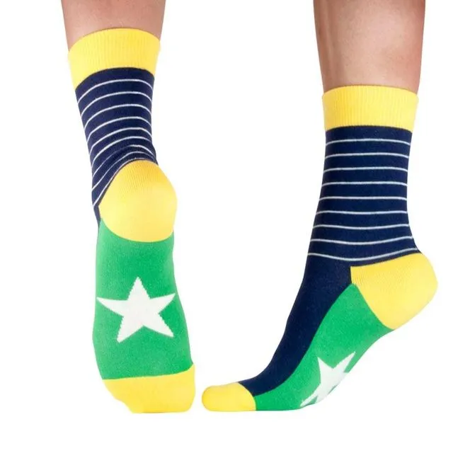 Superstar Blue Unisex Socks