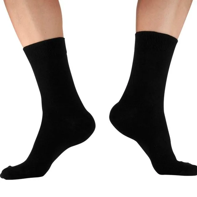 Single Black Unisex Socks