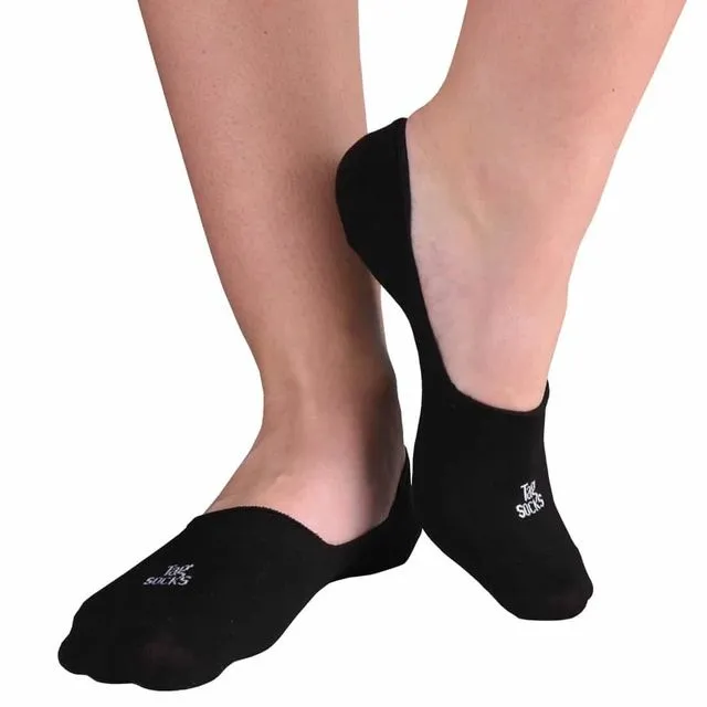 Low Cut black Unisex Socks