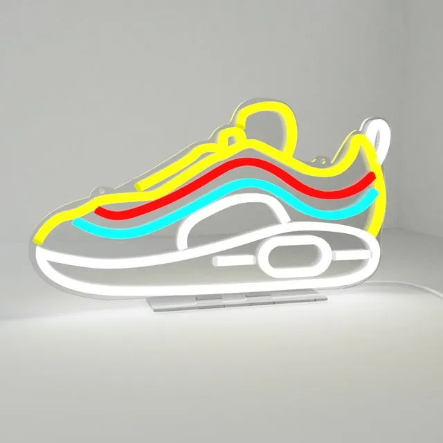 Colorful Sneaker LED Neon Sign