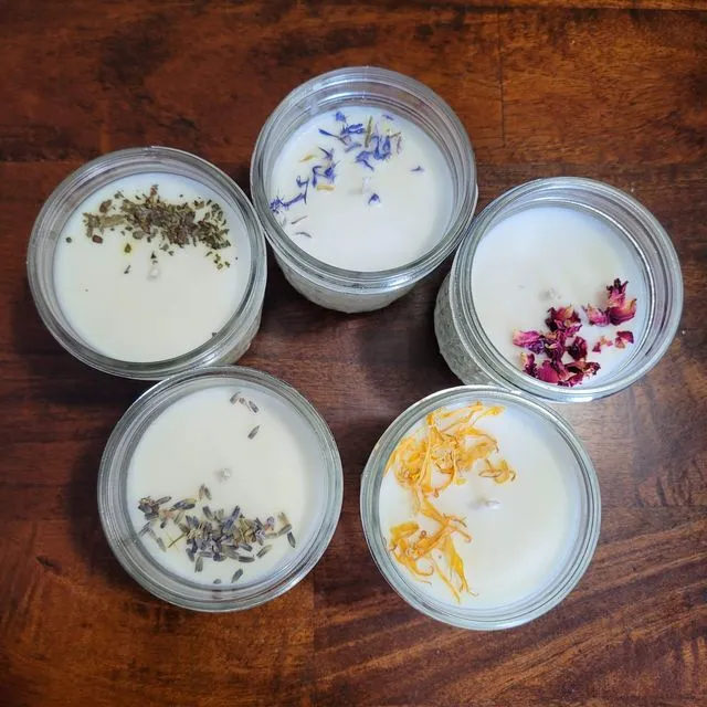 8 oz Soy Candles in a Jar | Private Label, White Label, Resale | 8oz Candles | Hand Poured Candles | Customized Private Label Candles