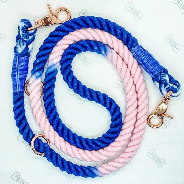 Hashtag Mood Ombre Adjustable Rope Lead