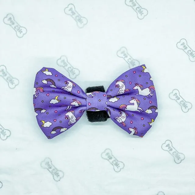 Daydreams And Unicorns Bow Tie