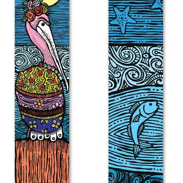 Frida Kahlo Pelican Bookmark (Pack of 6)