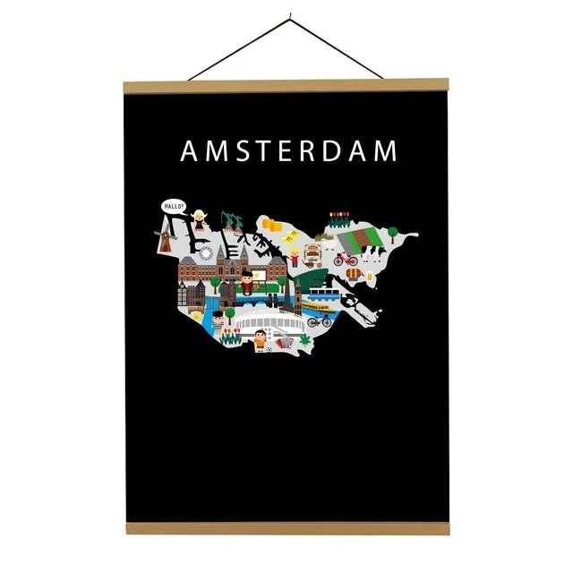 Map of Amsterdam