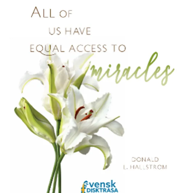 "ALL OF US HAVE EQUAL ACCESS TO MIRACLES" SWEDISH DISHCLOTH