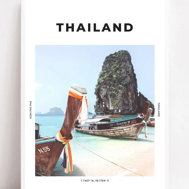 Thailand 'Planet Phi Phi' Print