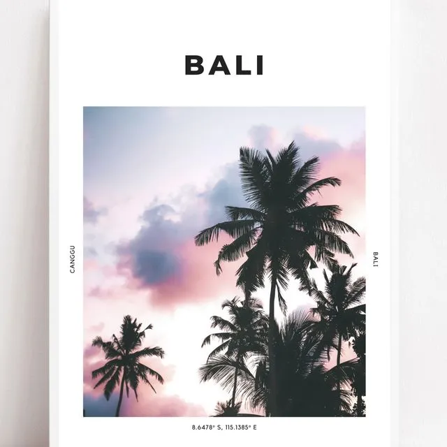 Bali 'Indo-Glow' Print